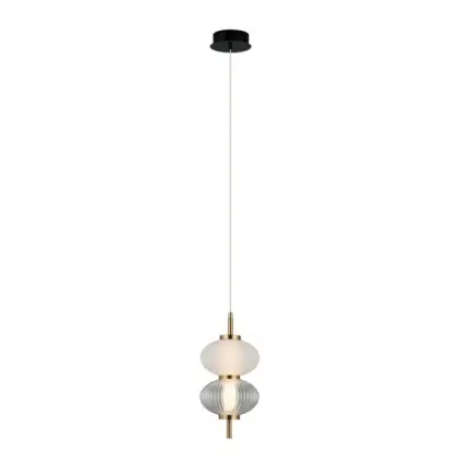 Подвесной светильник, люстра Italux PND-84938-2-BK Testa LED 2x8W 3000K 500Lm IP20 золотой Подвесной светильник, люстра Italux PND-84938-2-BK Testa LED 2x8W 3000K 500Lm IP20 золотой