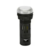 Сигнальна лампа LED ETI ECLI-16-024C-W 24В AC/DC Ø16мм біла матова (4771605) Сигнальна лампа LED ETI ECLI-16-024C-W 24В AC/DC Ø16мм біла матова (4771605)