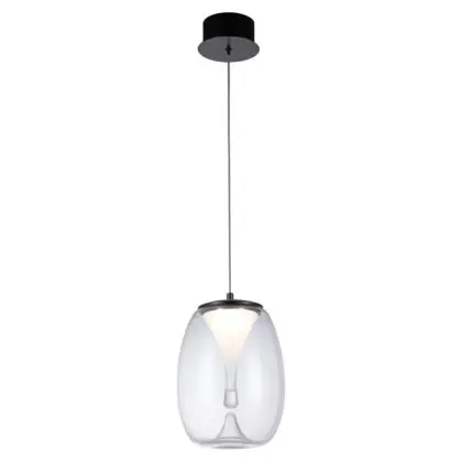 Подвесной светильник, люстра Azzardo AZ5823 Pamela LED 1x8W 3000K 640Lm IP20 прозрачный Подвесной светильник, люстра Azzardo AZ5823 Pamela LED 1x8W 3000K 640Lm IP20 прозрачный