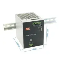 Блок живлення Mean Well на DIN-рейку 960W DC24V 40A (XDR-960E-24) Блок живлення Mean Well на DIN-рейку 960W DC24V 40A (XDR-960E-24)