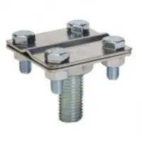 З'єднувач DKC NG6606 для стрижня М16 та струмопровідної стрічки 30x4 або прута Ø8-10мм