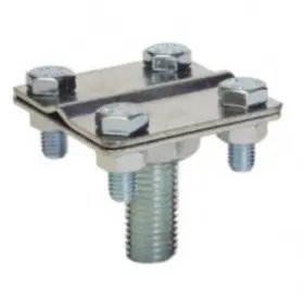 З'єднувач DKC NG6606 для стрижня М16 та струмопровідної стрічки 30x4 або прута Ø8-10мм