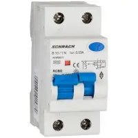 АВДТ Schrack AK668610 6кА 10А 30мА 1P+N х-ка B Тип A