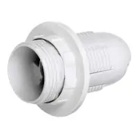 Пластиковый люстровый патрон Elcor (170207) Е14