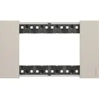 Рамка на 4 модулі Bticino Living Now KA4804KM (італійський стандарт) пісочна
