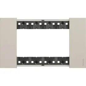 Рамка на 4 модулі Bticino Living Now KA4804KM (італійський стандарт) пісочна