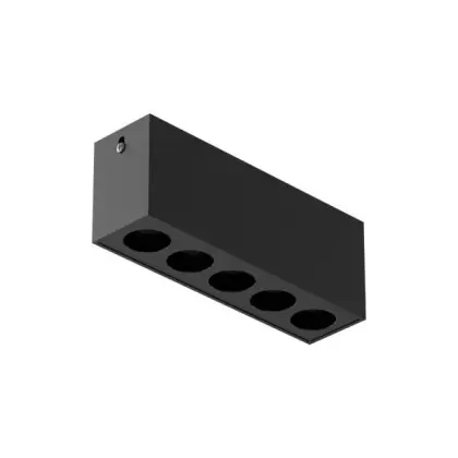 Точковий світильник Kloodi KD-PIXEL 5X2 10W 3K BK LED IP20 чорний