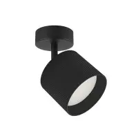 Светильник точечный накладной TENERIFE-1L черный GX53 IP20 Violux ( 340113 )