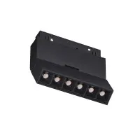 Магнітний трековий світильник Kloodi KDMG-BOOK112 DL 6W 4K BK LED 480Lm IP20 чорний