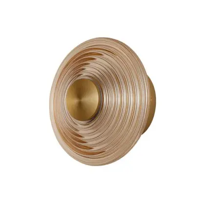 Бра, настінний світильник Azzardo AZ6529 Nazar LED 1x11W 3000K 120Lm IP20 бурштиновий