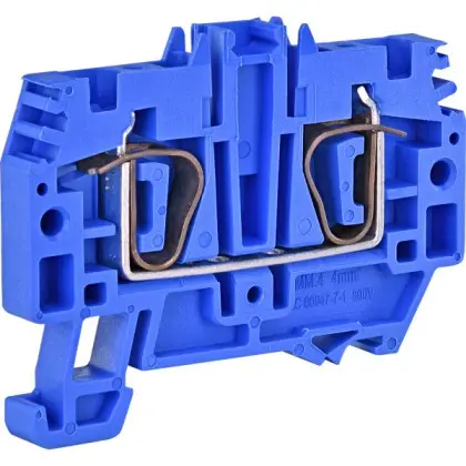 Пружинная клемма ETI 003903168 ESP-HMM.4B (4мм² синяя)