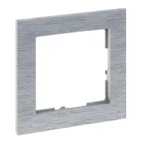 Рамка 1-постова Legrand SUNO (фактурний алюміній) 721561
