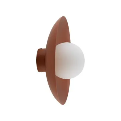 Бра, настінний світильник TK Lighting 10937 Slate G9 1x8W IP20 цегляний
