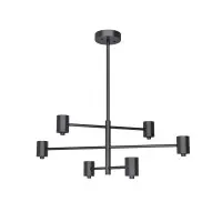 Люстра Pikart 24921-3 Pointer GU10 6x60W IP20 чорна Люстра Pikart 24921-3 Pointer GU10 6x60W IP20 чорна