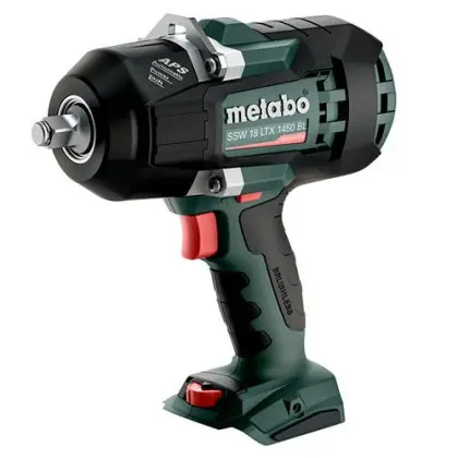 Аккумуляторный ударный гайковерт Metabo SSW 18 LTX 1450 BL (602401850) Аккумуляторный ударный гайковерт Metabo SSW 18 LTX 1450 BL (602401850)