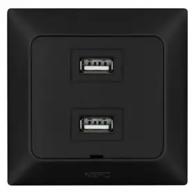Розетка USB NE-AD ARAS 93-124-72 2 TYPE-A черная