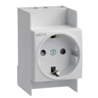 Розетка на DIN-рейку SN016, Hager