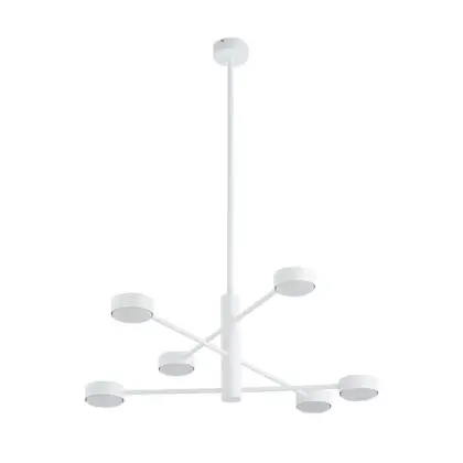 Люстра Nowodvorski 37942 Orbit GX53 6x12W IP20 белая Люстра Nowodvorski 37942 Orbit GX53 6x12W IP20 белая