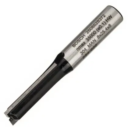Пазовая фреза Bosch Std S8/D8/L25,4 Пазовая фреза Bosch Std S8/D8/L25,4