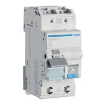 Автоматичний вимикач Hager ARC966D з дуговим захистом AFDD 6кА C 16A 1P+N