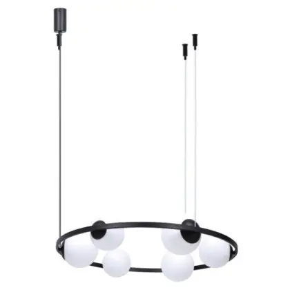 Люстра Zuma Line 5007 Orbit E27+E14 6x40W IP20 Черная Люстра Zuma Line 5007 Orbit E27+E14 6x40W IP20 Черная