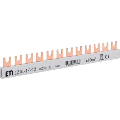 Шина питания ETI 2921143 IZ 10/1F/12 1р (0,21m)