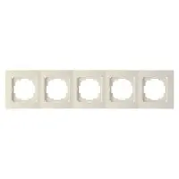 Рамка Nilson Thor кремовая 5-я ( 27120095 )