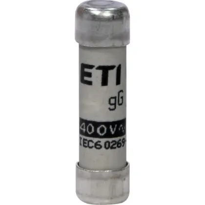 Предохранитель ETI CH8x32 gG 12A 400В (2651007) Предохранитель ETI CH8x32 gG 12A 400В (2651007)