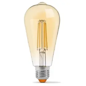 Диммируемая филаментная лампа Videx Filament ST64FAD E27 6Вт 2200K (VL-ST64FAD-06272) бронза
