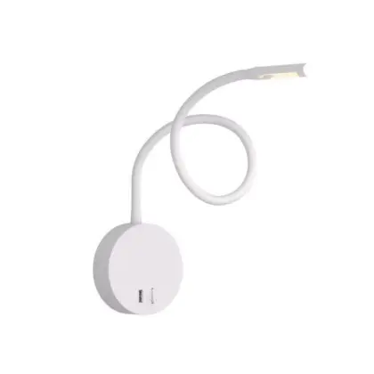 Бра, настенный светильник Kloodi WA-LIANA 500 Liana Led 1x3W 3000K 150Lm IP20 Wh