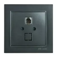 Розетка Nilson Thor антрацит телефонная ( 27161040 )