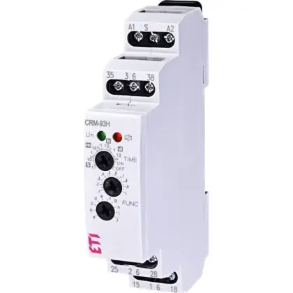Многофункциональное реле времени ETI 002470002 CRM-93 H UNI 12-240V AC/DC (3x8A AC1) Многофункциональное реле времени ETI 002470002 CRM-93 H UNI 12-240V AC/DC (3x8A AC1)