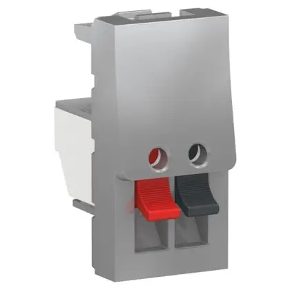 Аудиорозетка Schneider Electric NU348730 1М (алюминий)