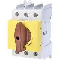 Разъединитель нагрузки Eti LAS 3P Y-R 100 1-0 100A желто-красный (4661107)