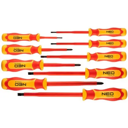 Набір викруток Neo Tools 04-143 1000В (9шт) Набір викруток Neo Tools 04-143 1000В (9шт)
