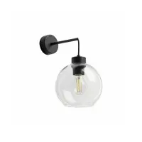 Бра, настенный светильник Tk Lighting 10245 Cubus E27 1x15W IP20 Bk