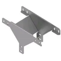 Т-подібний вертикальний відгалуджувач METAKSAN KADT 140 10 PG 400х100мм 1мм з переходом