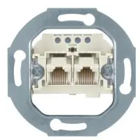 Розетка UAE 2 x 8(4)-полюсна (механізм) Berker Розетка UAE 2 x 8(4)-полюсна (механізм) Berker