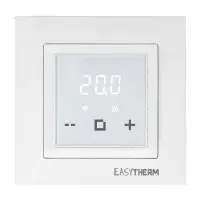 Програмований терморегулятор Easytherm ET40 з функцією WI-FI 16А 3200Вт (білий)