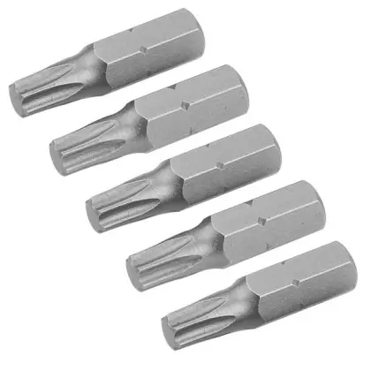 Біти Tolsen Torx S2 20х25мм (5шт) Біти Tolsen Torx S2 20х25мм (5шт)