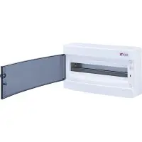Наружный модульный щит ETI 001101002 ECT 18PT 18 М с прозрачной дверцей