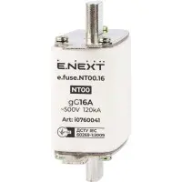 Плавкий запобіжник E.Next e.fuse.NT00.16 габарит 00 16А (i0760041) Плавкий запобіжник E.Next e.fuse.NT00.16 габарит 00 16А (i0760041)