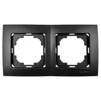 Рамка Nilson Touran черная мат 2-я ( 24380092 )