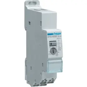 Імпульсне реле Hager EPS450B 2 окремих входи із затримкою 1НО 16А/8-24В 230В