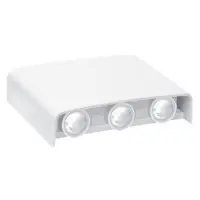 Накладной светильник Maxus MWL 6Вт 3000/4100/6500К IP65 WH Square (1-MWL-6W-WHS)