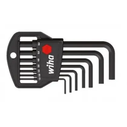 Набор шестигранных штифтовых ключей Wiha W06378 (7шт)