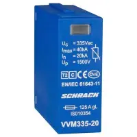 Сменный модуль защитного разрядника Schrack IS010354 Vartec 355В 20кА класс C