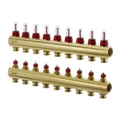 Коллектор Danfoss 088U0529 FHF 9+9