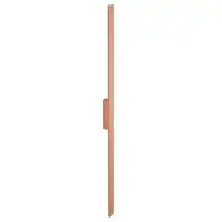 Світильник вуличний настінний Nowodvorski 11561 Demi LED L 1x24W 3000K 1500Lm IP54 цегляний