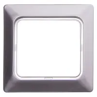 Рамка розетки E.Next e.lux.12094L.1.fr.wp.aluminium вологозахищена алюміній (ins0040088) Рамка розетки E.Next e.lux.12094L.1.fr.wp.aluminium вологозахищена алюміній (ins0040088)